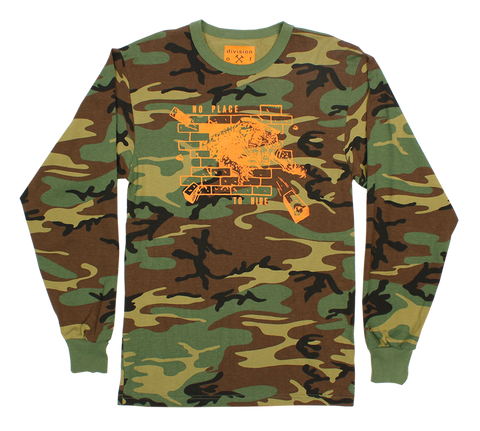 Brick Panther Camo Long Sleeve Tee