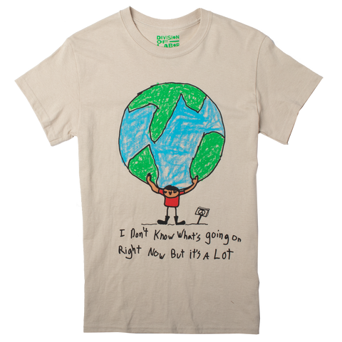 I don't know but it's a lot graphic on front tee