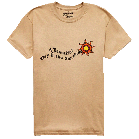 A BEAUTIFUL DAY T-SHIRT FRONT & BACK